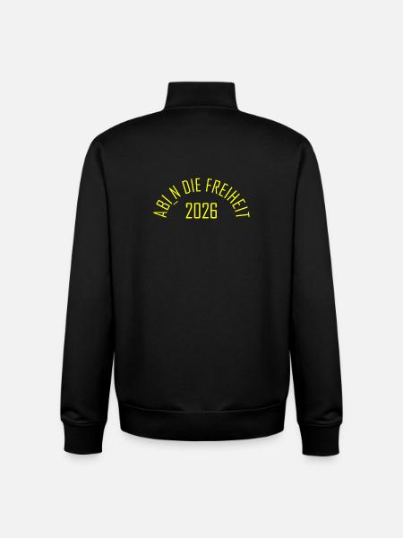 ABI 2026 Freiheit - Unisex Organic Zip Sweatshirt von Stanley/Stella - Schwarz