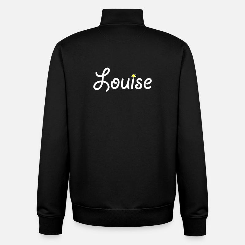 Louise - Unisex Organic Zip Sweatshirt von Stanley/Stella - Schwarz