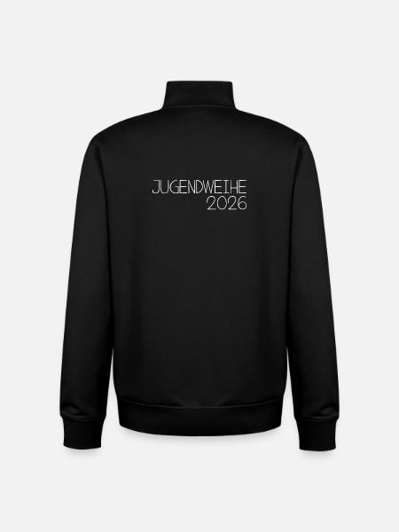Youth Consecration 2026 - Unisex Organic Zip Sweatshirt by Stanley/Stella - black