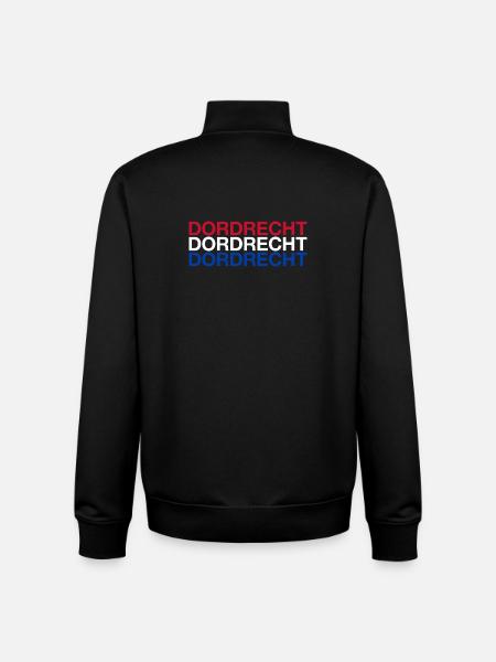 DORDRECHT Netherlands Niederlande Flgge - Unisex Organic Zip Sweatshirt by Stanley/Stella - black
