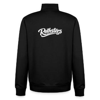 Reithsters Merchandise - Unisex Organic Zip Sweatshirt von Stanley/Stella - Schwarz - Hinten - AI Model Male 185 light (185cm)