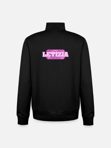 Letizia als Bio - Unisex Organic Zip Sweatshirt von Stanley/Stella - Schwarz