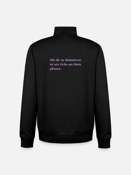 IMG 7294 - Unisex Organic Zip Sweatshirt von Stanley/Stella - Schwarz
