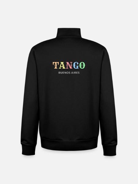 Tango Buenos Aires - Unisex Organic Zip Sweatshirt by Stanley/Stella - black