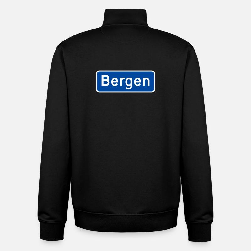 Bergen - Unisex Organic Zip Sweatshirt von Stanley/Stella - Schwarz