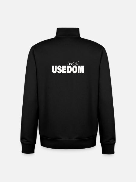 UTILISATION - Sweat zippé unisexe en coton bio Stanley/Stella - noir