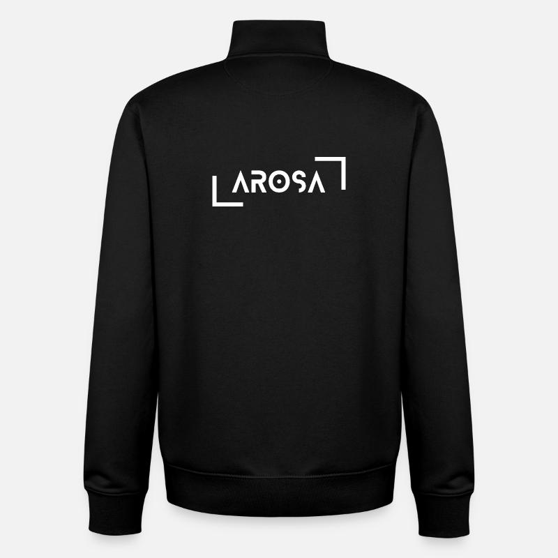 Arosa - Sweat zippé unisexe en coton bio Stanley/Stella - noir