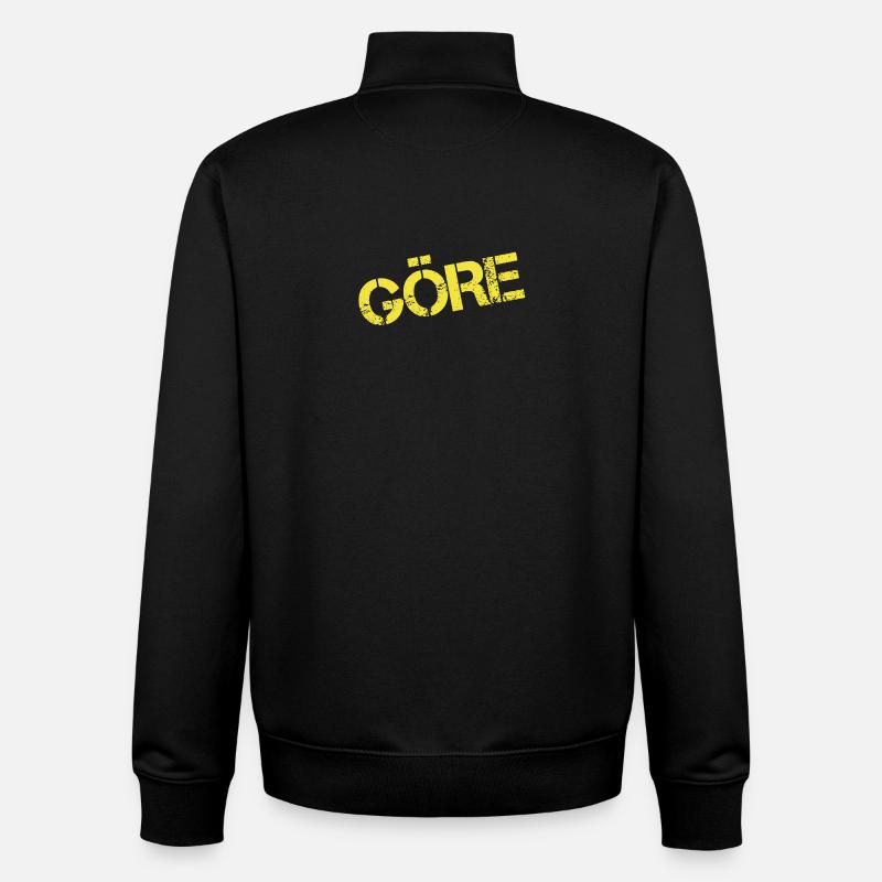 Môme - Sweat zippé unisexe en coton bio Stanley/Stella - noir