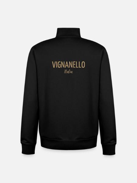 Vignanello Italia - Unisex Organic Zip Sweatshirt by Stanley/Stella - black