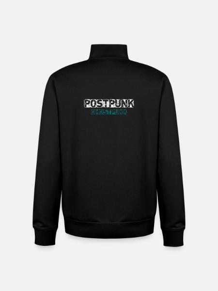Postpunk Ghostpunk - Unisex Organic Zip Sweatshirt by Stanley/Stella - black
