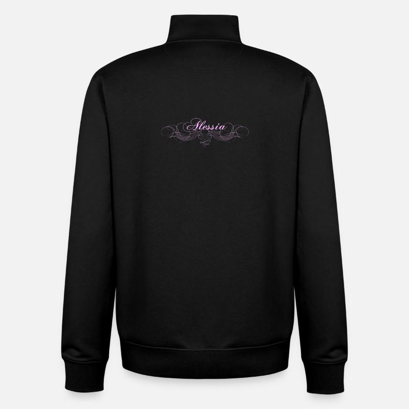Alessia - Unisex Organic Zip Sweatshirt von Stanley/Stella - Schwarz