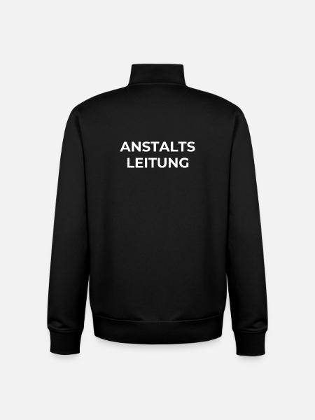 Anstalts Leitung - Unisex Organic Zip Sweatshirt von Stanley/Stella - Schwarz
