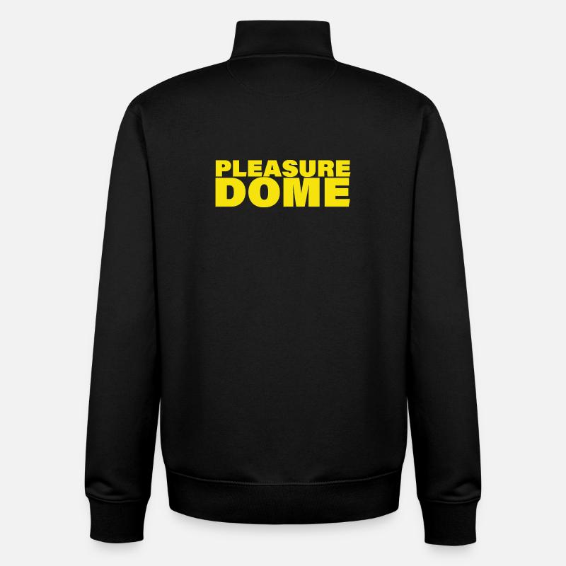 PLEASURE DOME - Unisex Organic Zip Sweatshirt von Stanley/Stella - Schwarz