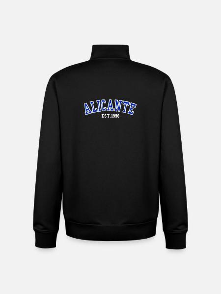 Alicante Est. 1996 - Unisex Organic Zip Sweatshirt by Stanley/Stella - black