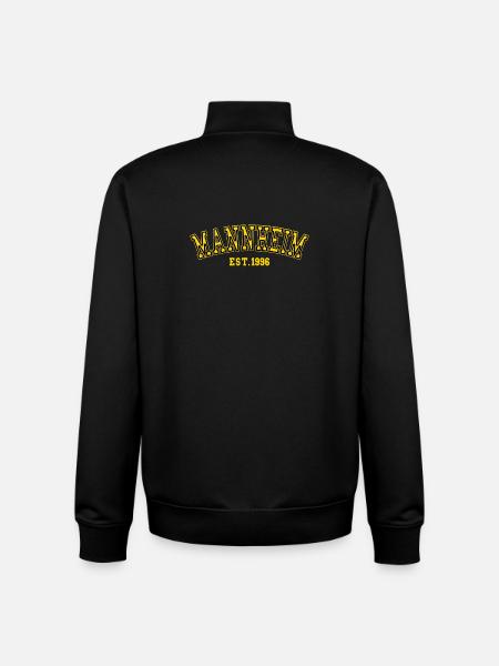 Mannheim Est. 1996 - Unisex Organic Zip Sweatshirt by Stanley/Stella - black