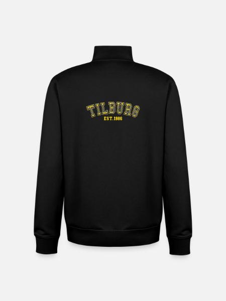 Tilburg Est. 1986 - Unisex Organic Zip Sweatshirt by Stanley/Stella - black
