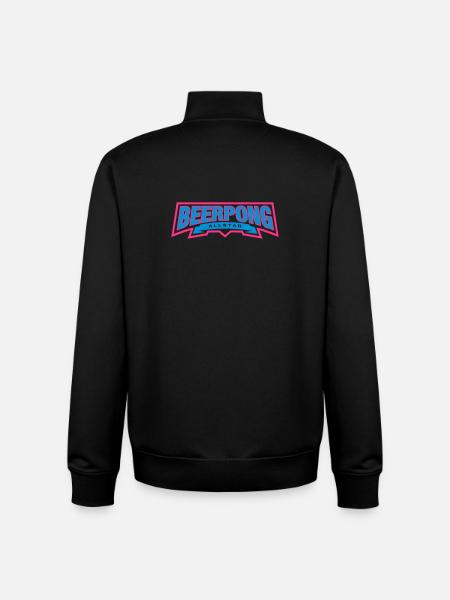 Beer Pong Allstar - Unisex Organic Zip Sweatshirt by Stanley/Stella - black