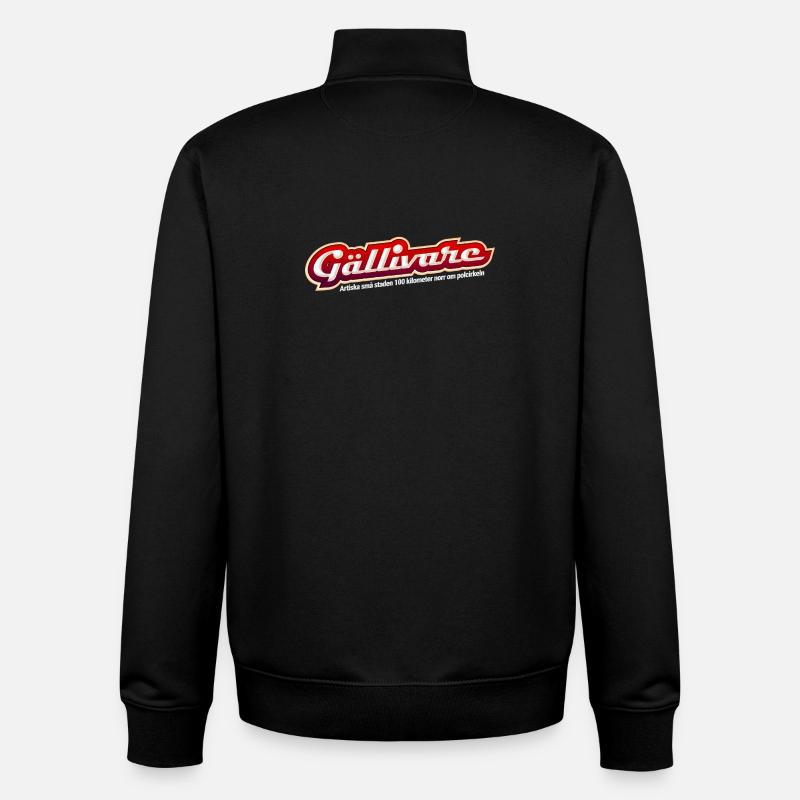GALLIVARE - Unisex Organic Zip Sweatshirt von Stanley/Stella - Schwarz
