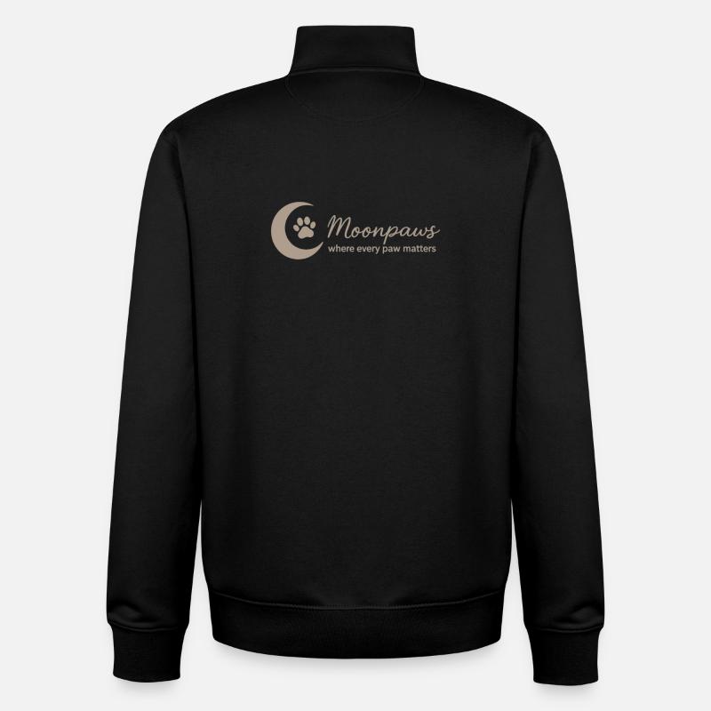 880F2EEF-BC7B-4AFD-84AB-2FC4A8ACD1C5 - Sweat zippé unisexe en coton bio Stanley/Stella - noir