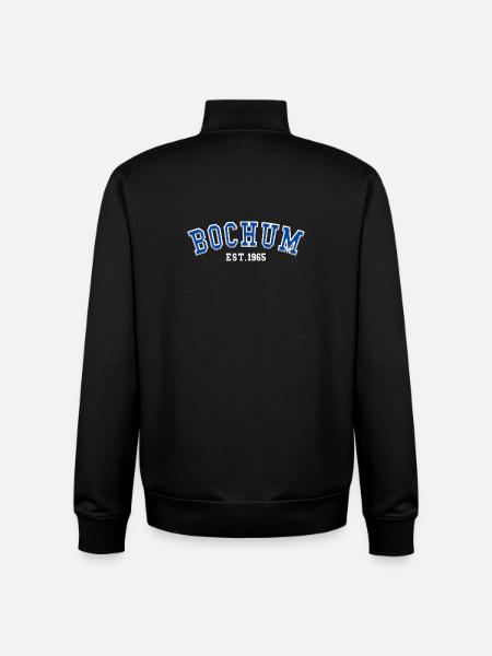 Bochum Est. 1965 - Unisex Organic Zip Sweatshirt von Stanley/Stella - Schwarz