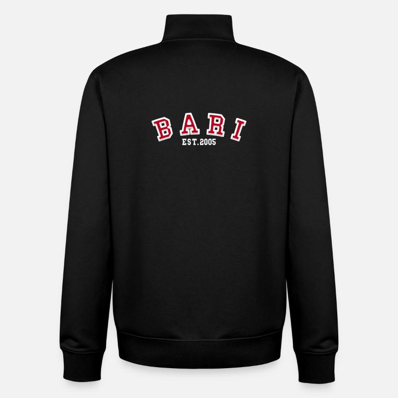 Bari Est 2005 - Unisex Organic Zip Sweatshirt by Stanley/Stella - black