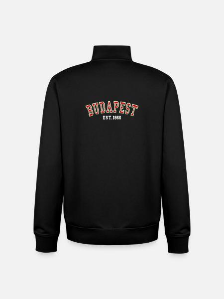 Budapest, gegründet 1966 - Unisex Organic Zip Sweatshirt von Stanley/Stella - Schwarz