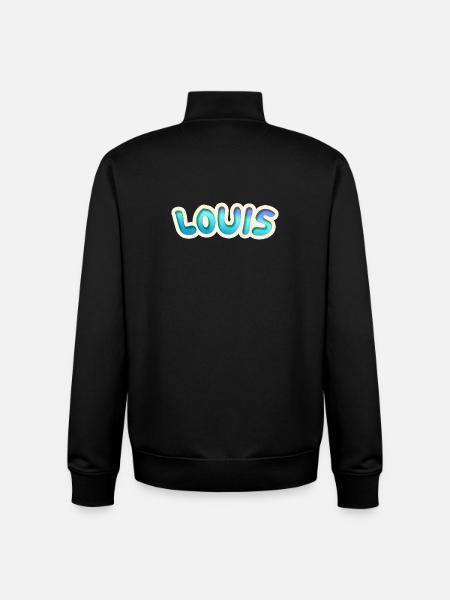 Job Louis - Sweat zippé unisexe en coton bio Stanley/Stella - noir