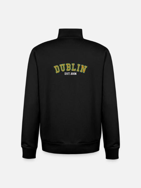Dublin gegründet 2006 - Unisex Organic Zip Sweatshirt von Stanley/Stella - Schwarz