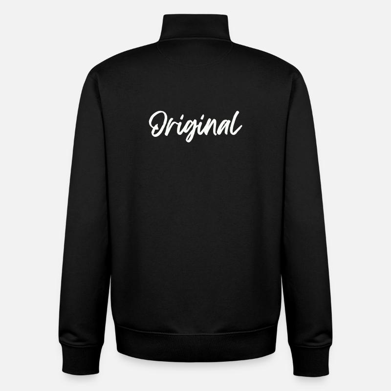 original - Unisex Organic Zip Sweatshirt von Stanley/Stella - Schwarz