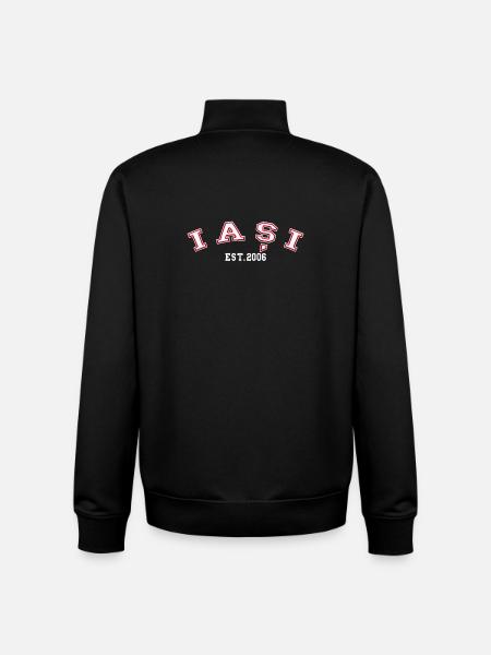 Iași Est. 2006 - Unisex Organic Zip Sweatshirt by Stanley/Stella - black