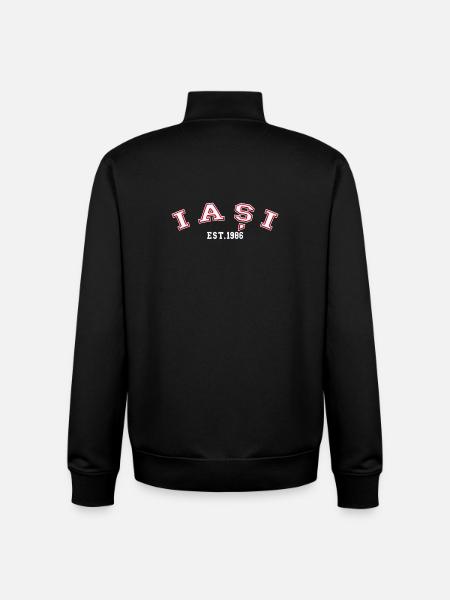 Iași, fondée en 1986 - Sweat zippé unisexe en coton bio Stanley/Stella - noir