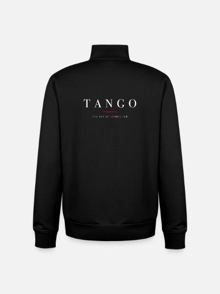 Tango the art of connection - Unisex Organic Zip Sweatshirt von Stanley/Stella - Schwarz