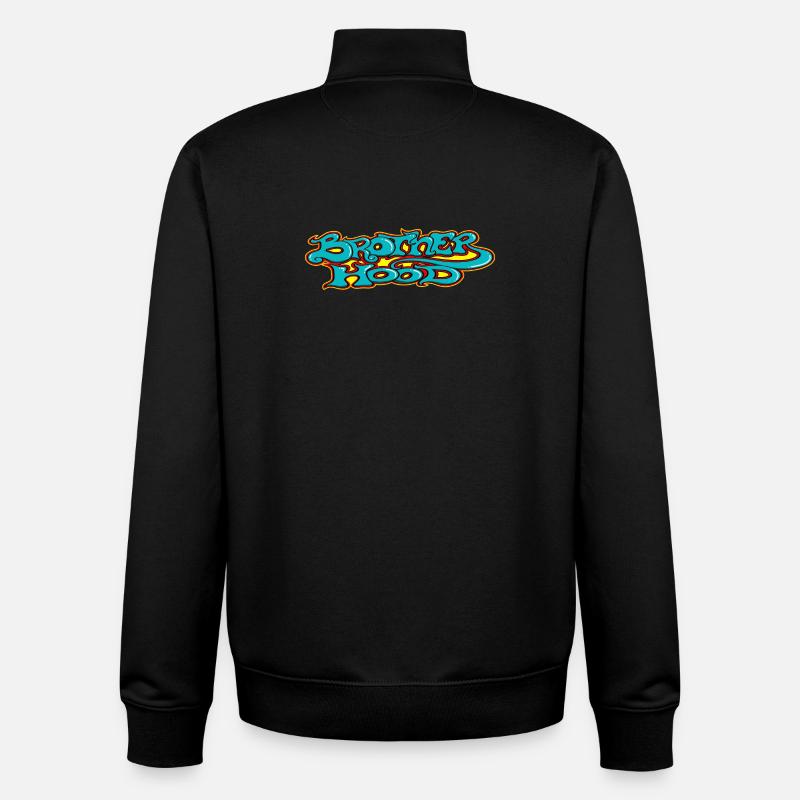 BH - Unisex Organic Zip Sweatshirt by Stanley/Stella - black