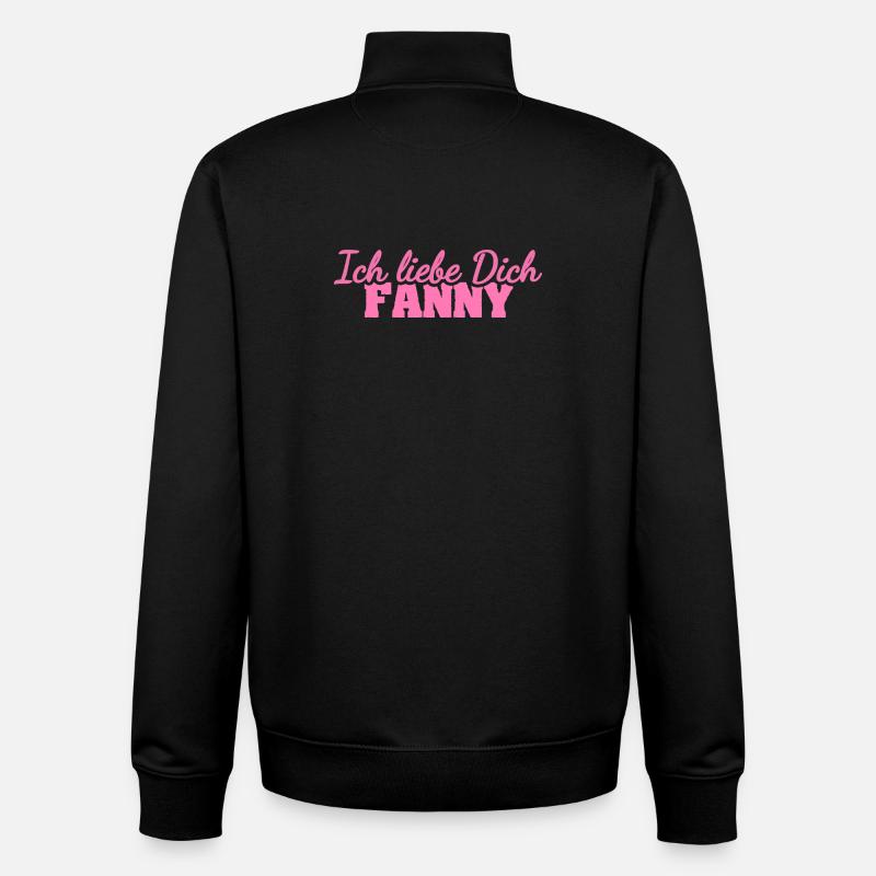 Fanny - Unisex Organic Zip Sweatshirt von Stanley/Stella - Schwarz