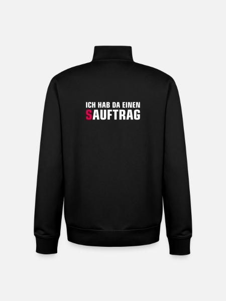 Single Status Minimalist T-Shirt - Unisex Organic Zip Sweatshirt von Stanley/Stella - Schwarz
