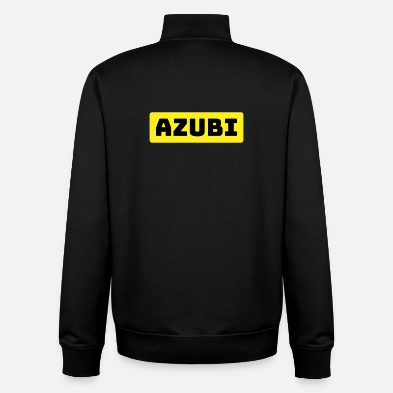 Azubi Tshirt yellow - Unisex Organic Zip Sweatshirt von Stanley/Stella - Schwarz