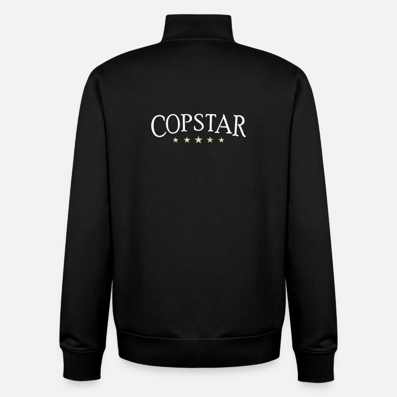 COPSTAR Copstar  - Unisex Organic Zip Sweatshirt von Stanley/Stella - Schwarz