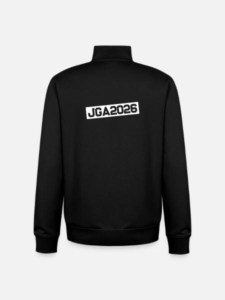 JGA 2026 - Unisex Organic Zip Sweatshirt by Stanley/Stella - black