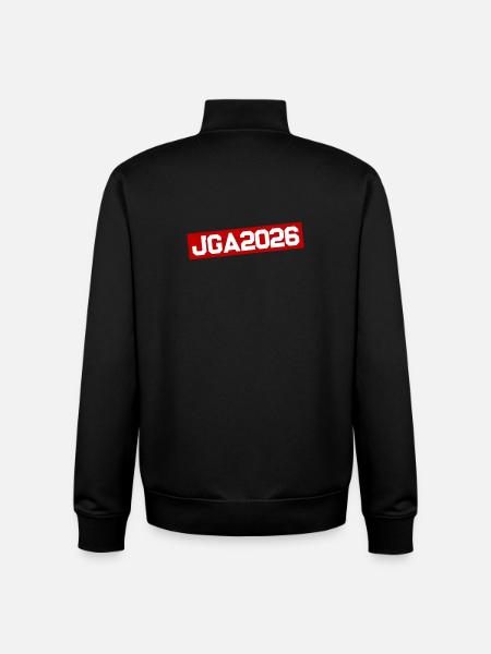 JGA 2026 - Unisex Organic Zip Sweatshirt by Stanley/Stella - black