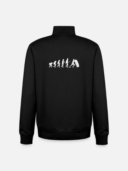 Awaiting design image - Unisex Organic Zip Sweatshirt by Stanley/Stella - black