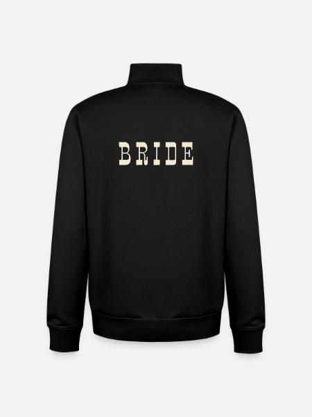 Bride – Warm Ivory - Unisex Organic Zip Sweatshirt von Stanley/Stella - Schwarz