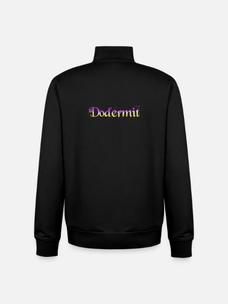 Dodermit Gradient Splatter - Unisex Organic Zip Sweatshirt von Stanley/Stella - Schwarz