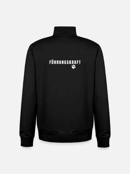 Funny Dog Owner Executive Walk Outfit - Unisex Organic Zip Sweatshirt by Stanley/Stella - black