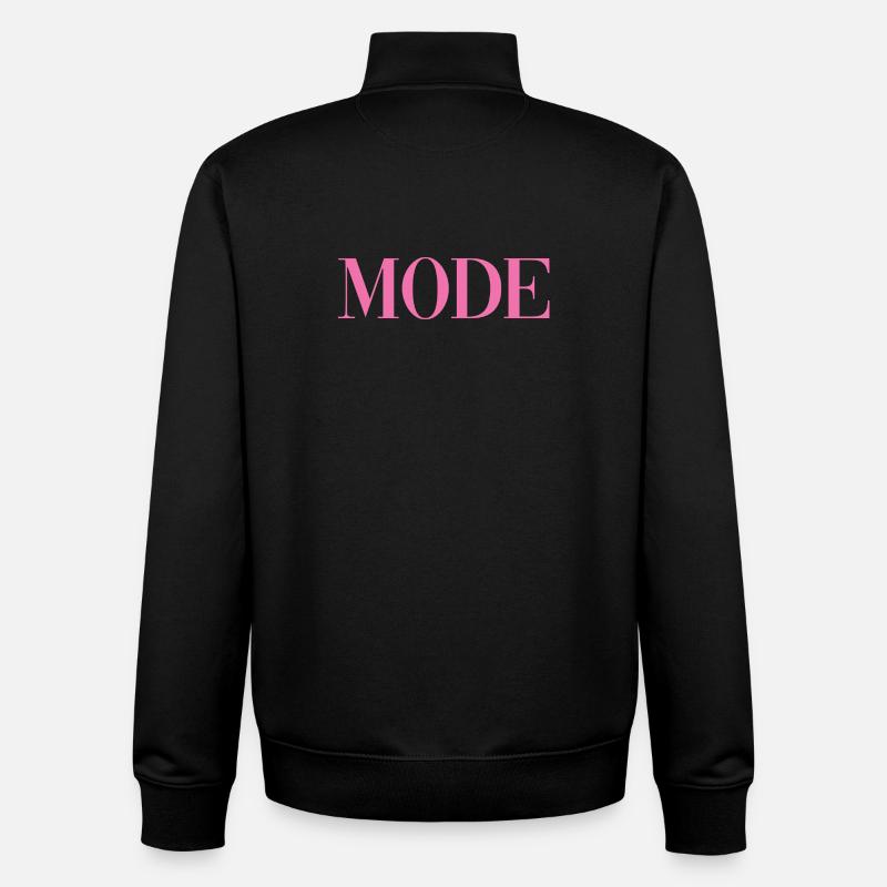 Mode - Sweat zippé unisexe en coton bio Stanley/Stella - noir