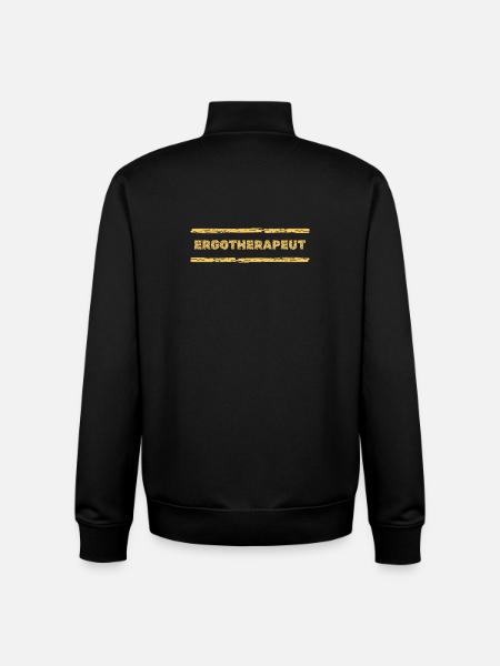 Gift for Occupational Therapist - Unisex Organic Zip Sweatshirt by Stanley/Stella - black
