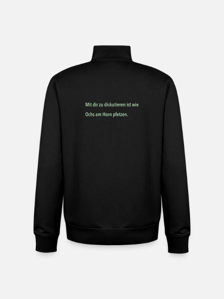 IMG 7291 - Unisex Organic Zip Sweatshirt von Stanley/Stella - Schwarz