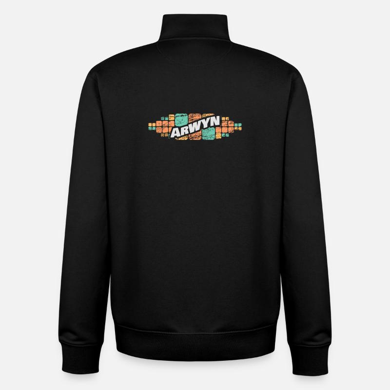 Arwyn - Unisex Organic Zip Sweatshirt von Stanley/Stella - Schwarz