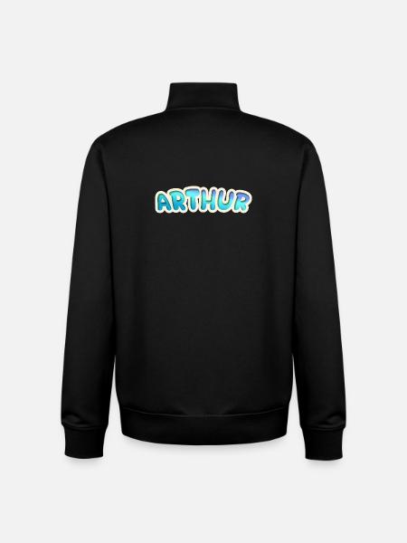 Occupation Arthur - Unisex Organic Zip Sweatshirt by Stanley/Stella - black