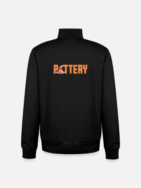 Pottery Creative Crafts Passion - Unisex Organic Zip Sweatshirt by Stanley/Stella - black