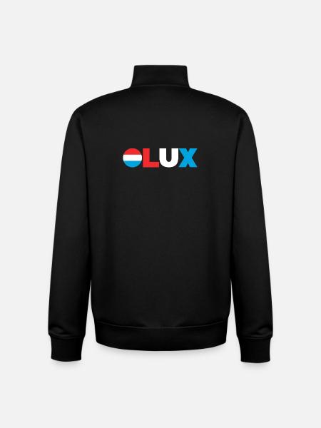 Luxembourg - Unisex Organic Zip Sweatshirt by Stanley/Stella - black